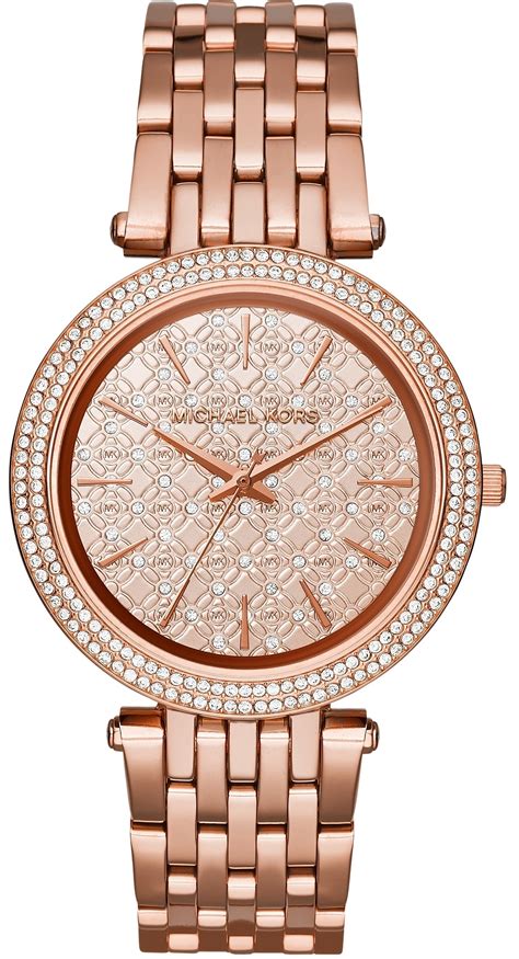 michael kors rose gold watch myer